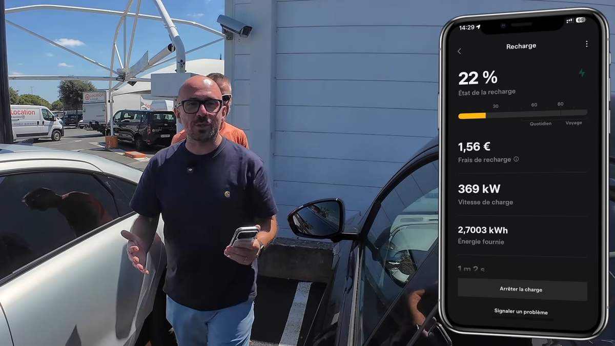 Tesla's First 800-Volt Supercharger in France Hits 376 kW
